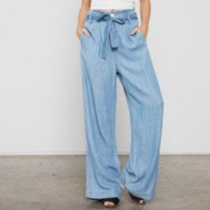 NWT ANA High Waist Full Wide Denim Pant